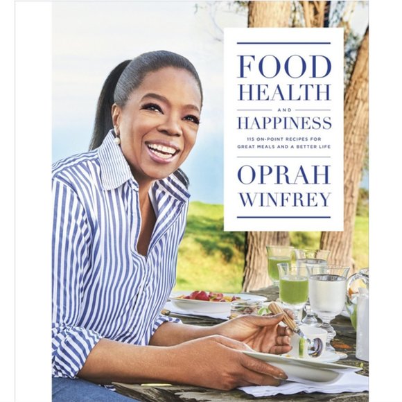 🍒 Oprah Winfrey - Food Health and Happiness-  Cookbook Hardcover - Picture 1 of 9